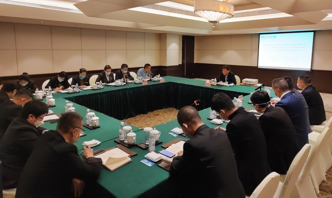 四川省人生就是博集团党委书记、董事长任丁赴基层联系点宣讲党的二十大精神